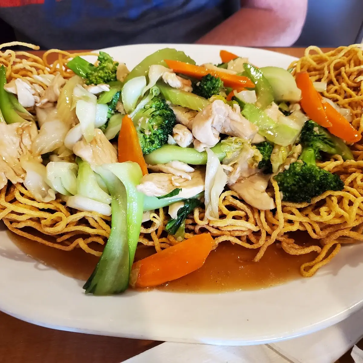 Chicken Crispy Egg Noodles