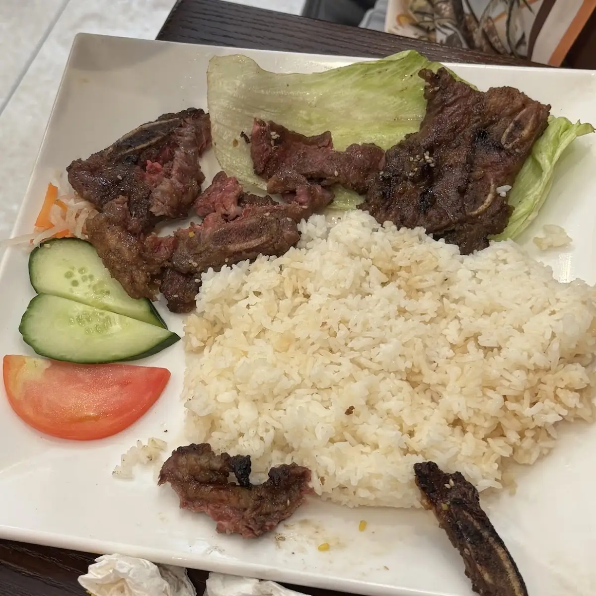 Grilled Pork w Steamed Rice