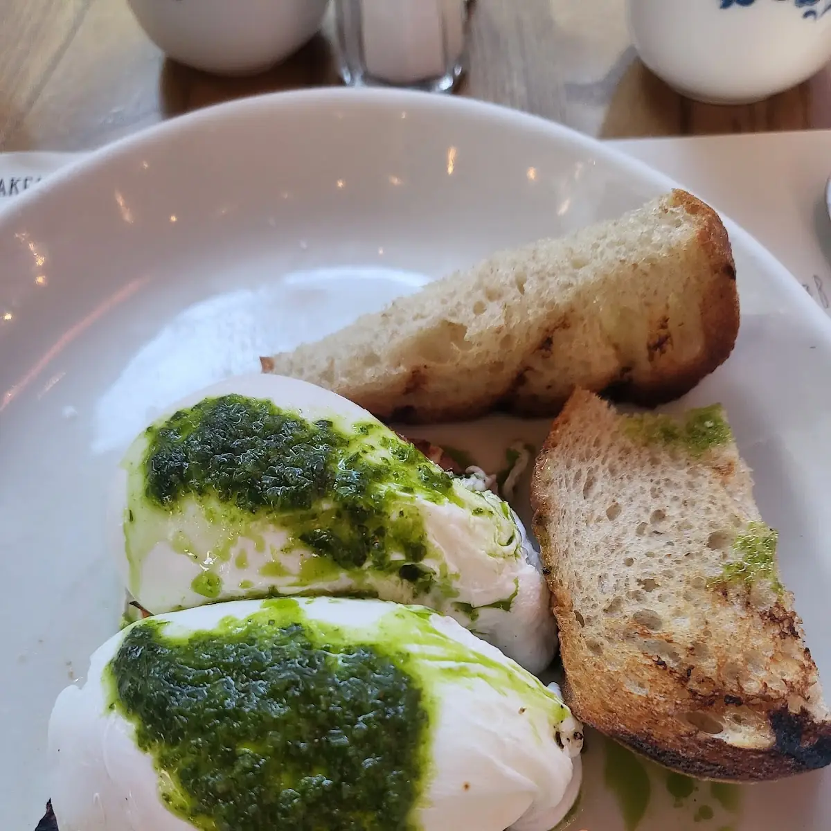 Poached Eggs and Toast