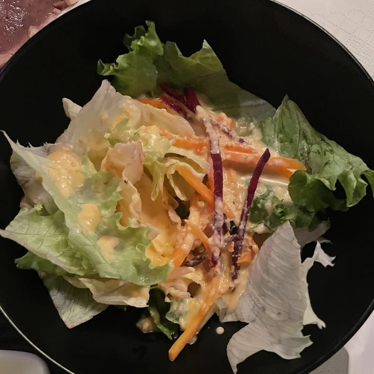 House Salad w Ginger Dressing