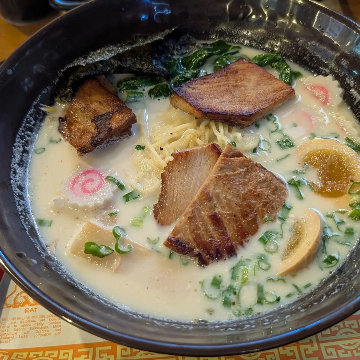 Garlic Tonkotsu Ramen