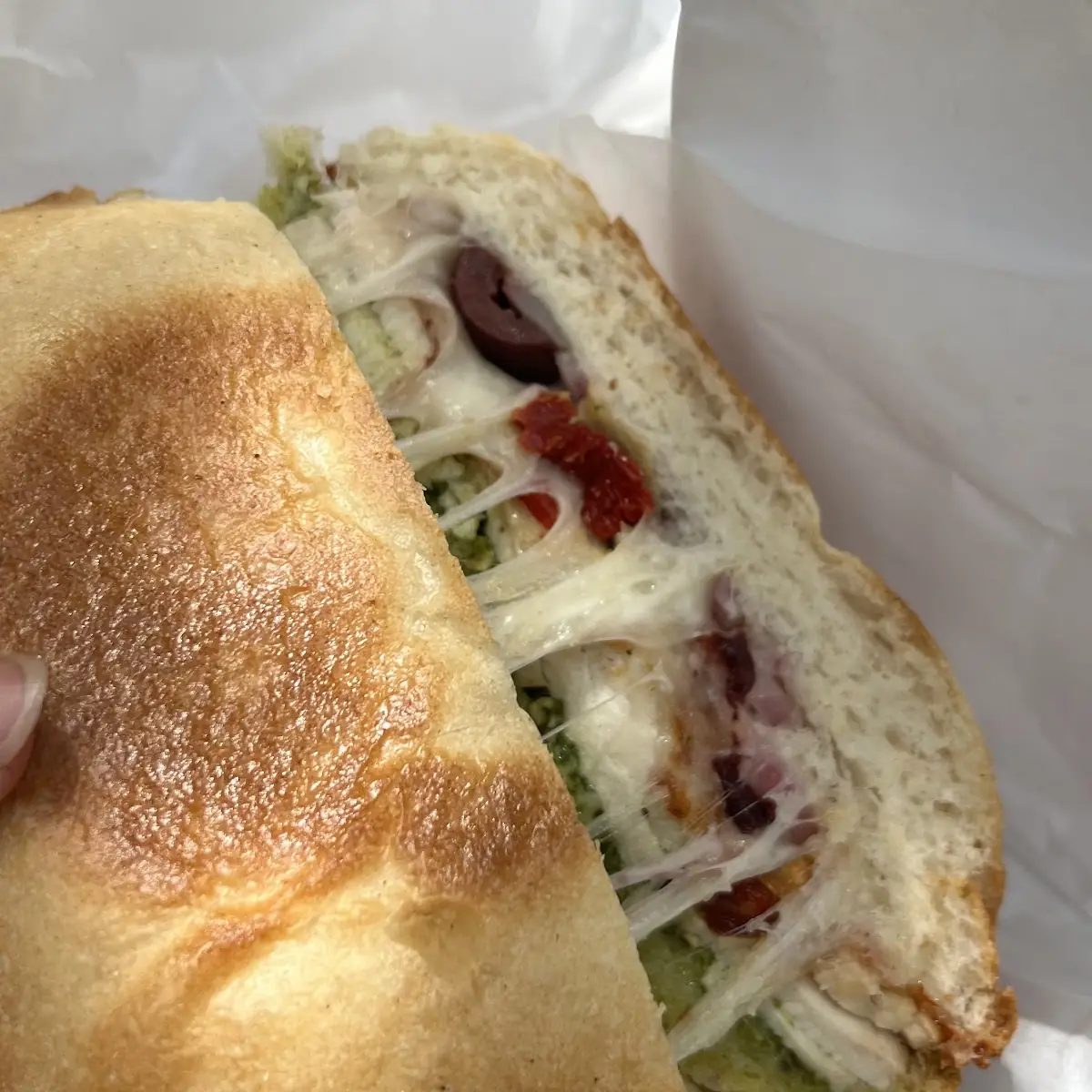 Psycho Chicken Parmesan Sandwich