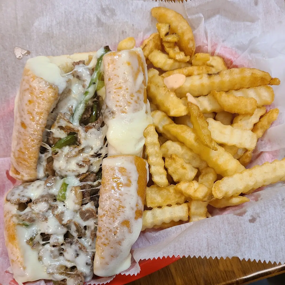 Philly Cheese Steak Sandwich