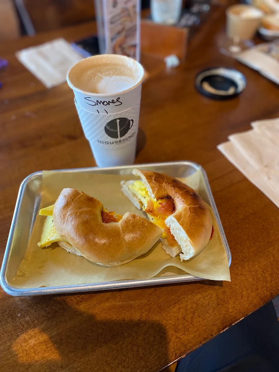 Bacon Egg and Cheese Breakfast Sandwich