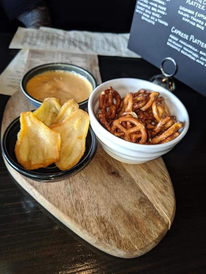 Pretzels and Cheese Dip