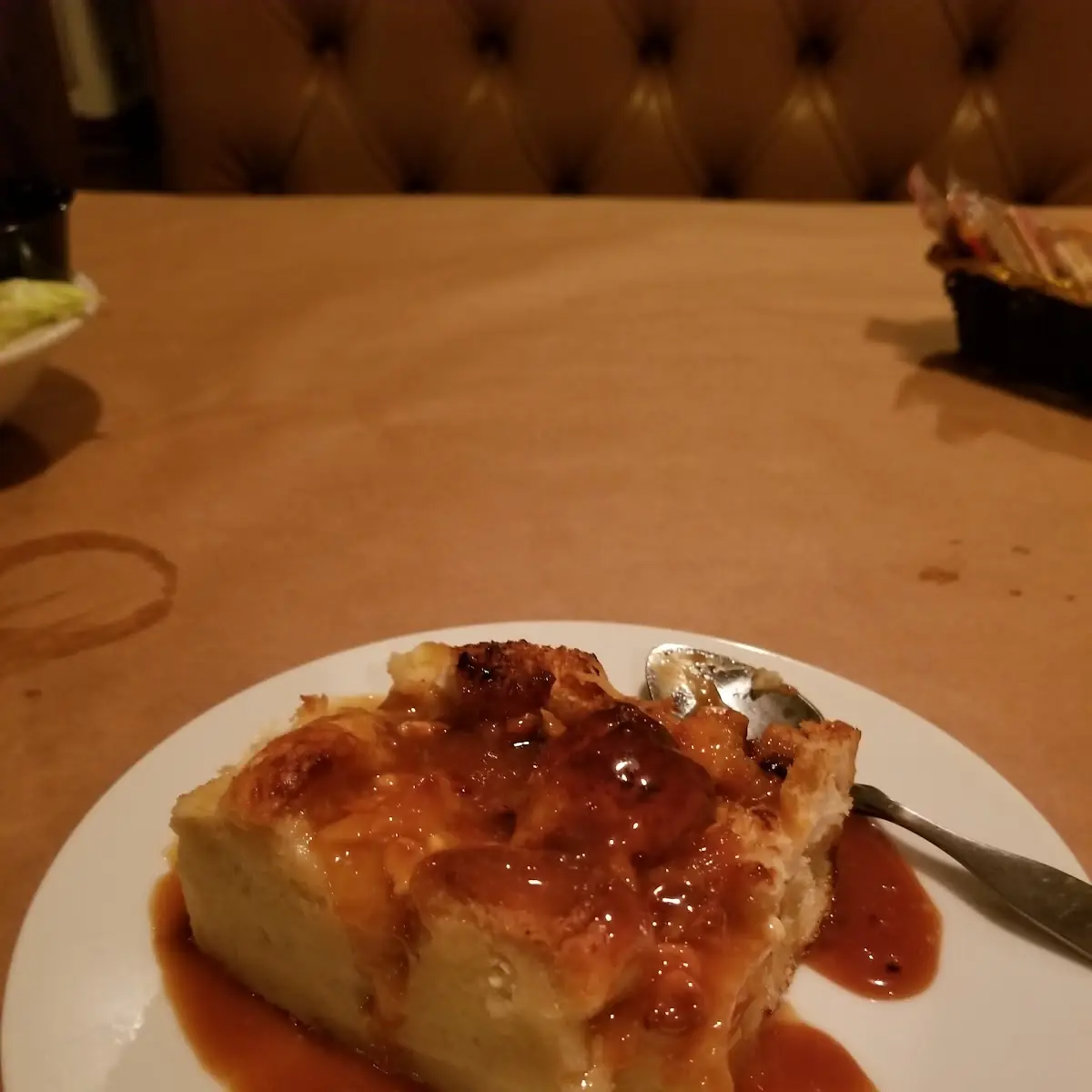 White Chocolate Bread Pudding