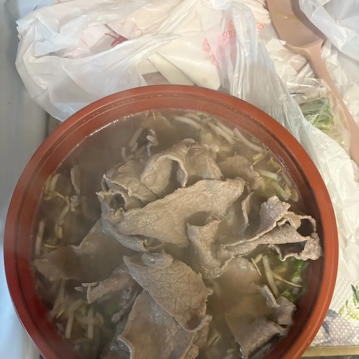 Rare Steak Pho