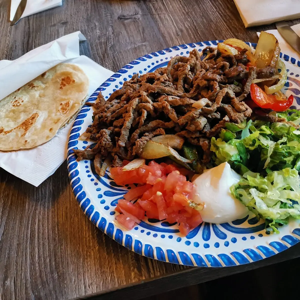 Steak Fajitas