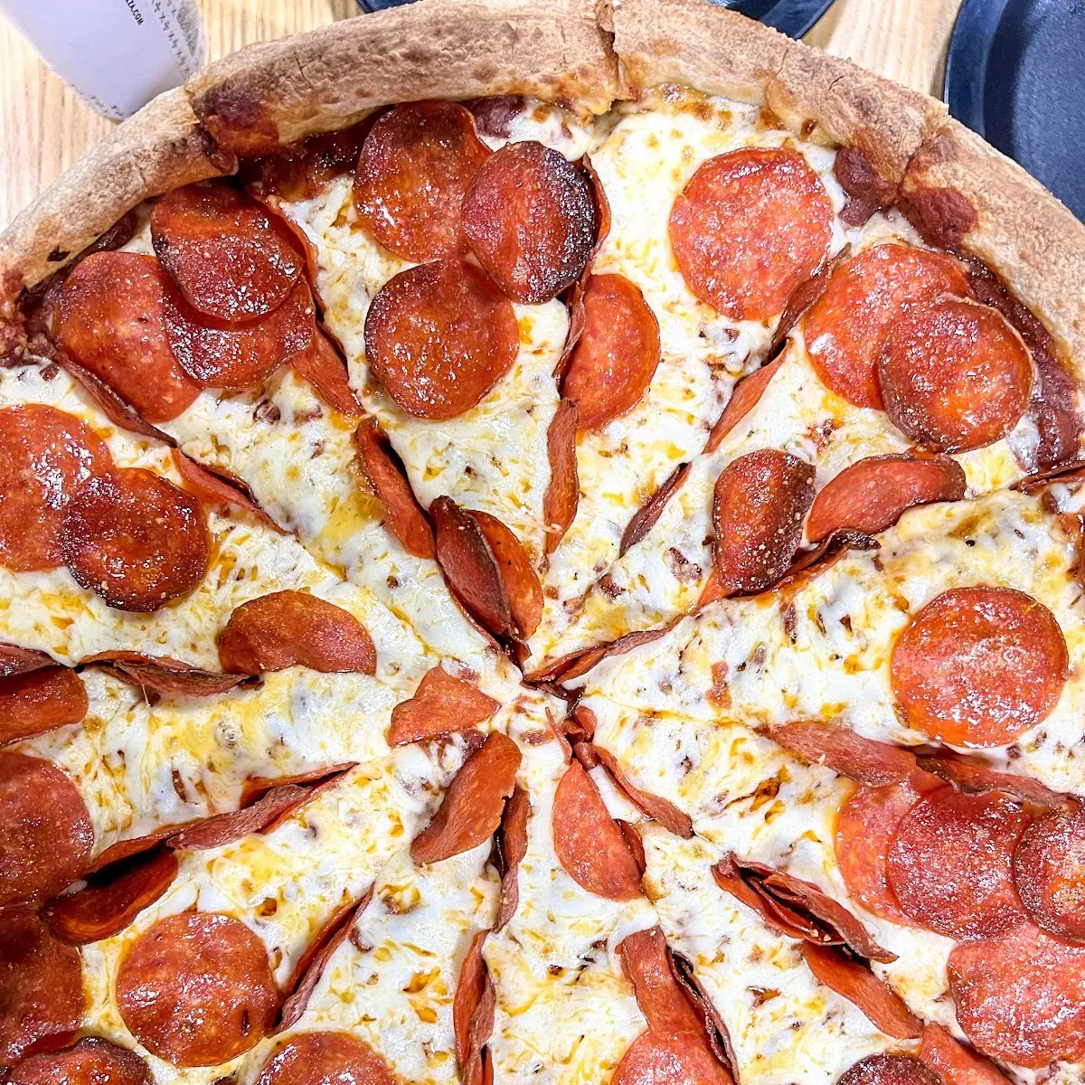 Double Pepperoni Pan Pizza
