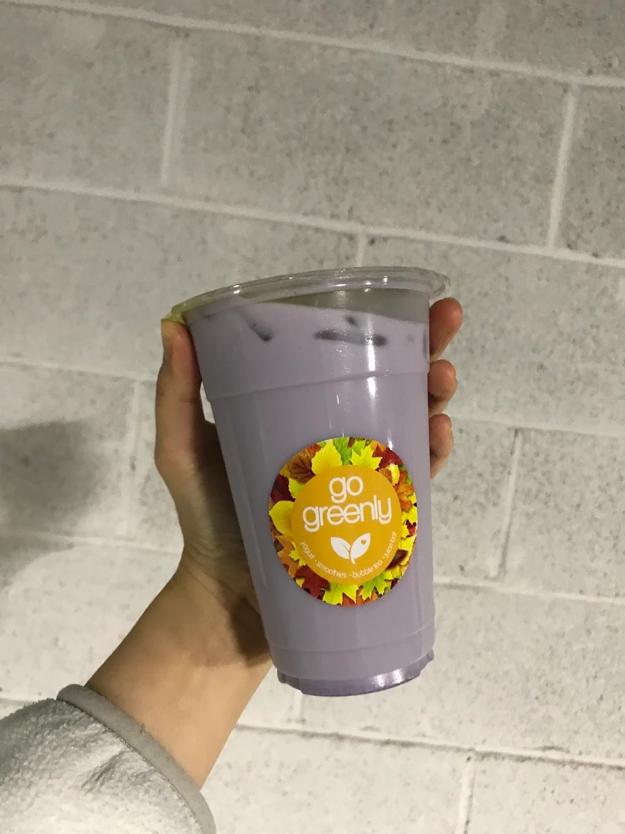 Taro Milk Tea with Almond Milk