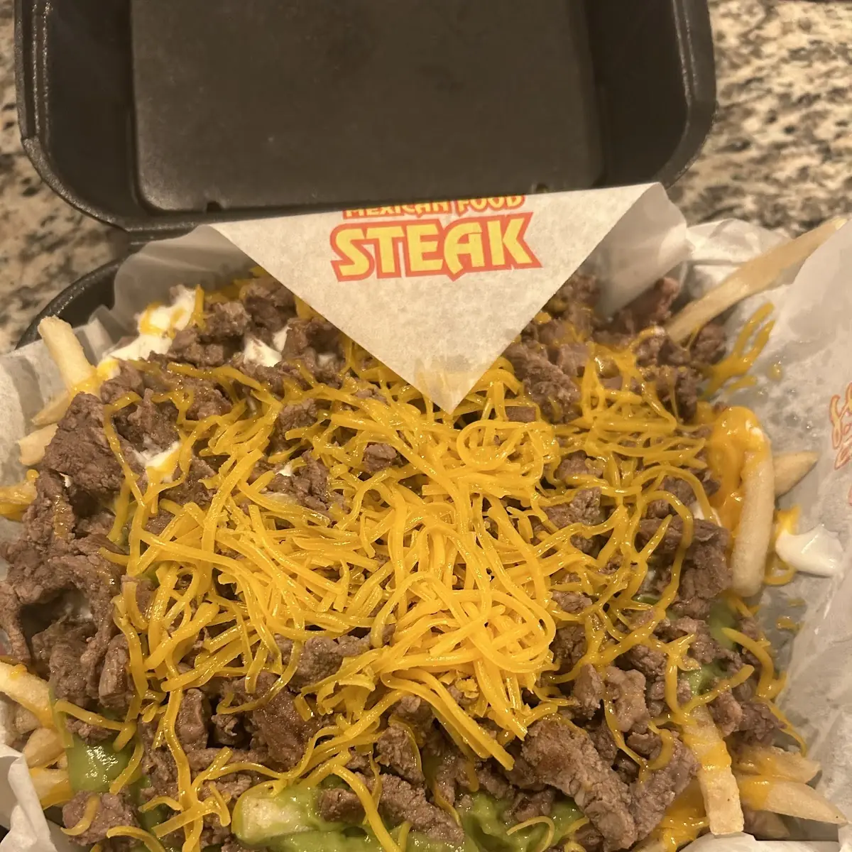 Carne Asada Fries Combination Platter