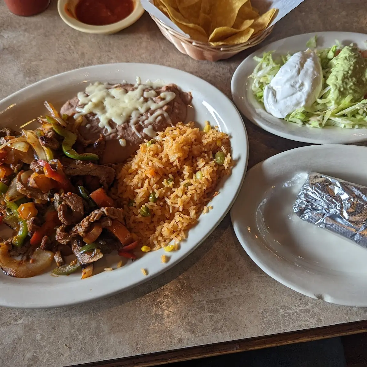 Lunch Steak Fajitas