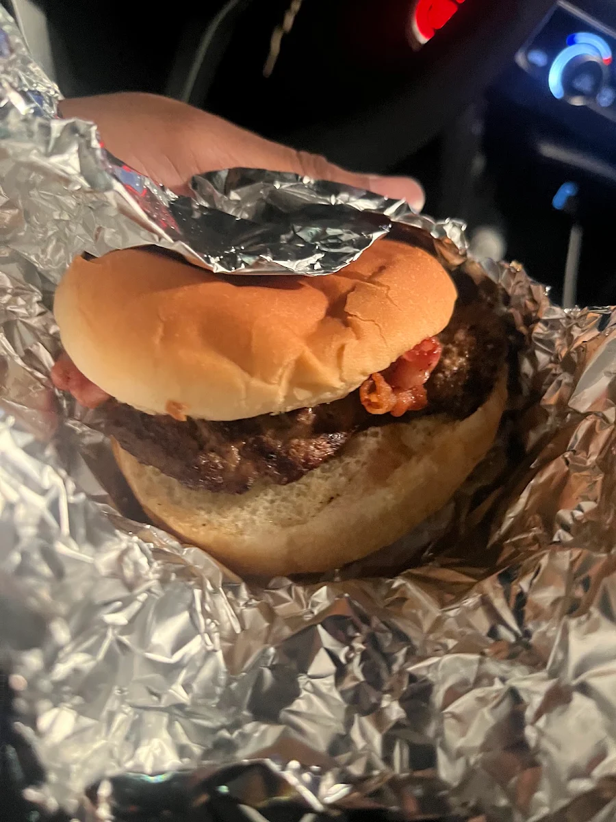 Double Hamburger Tray