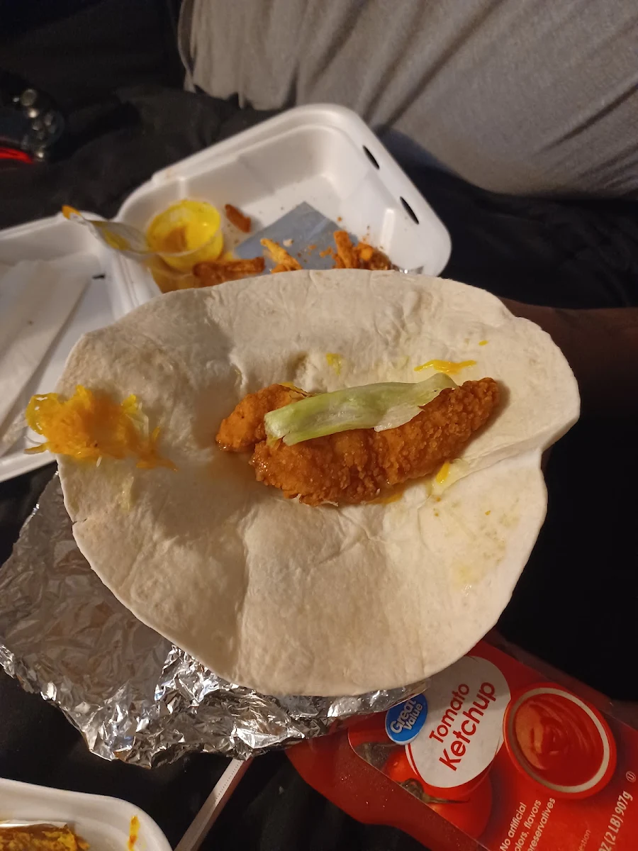 Honey Mustard Chicken Wrap