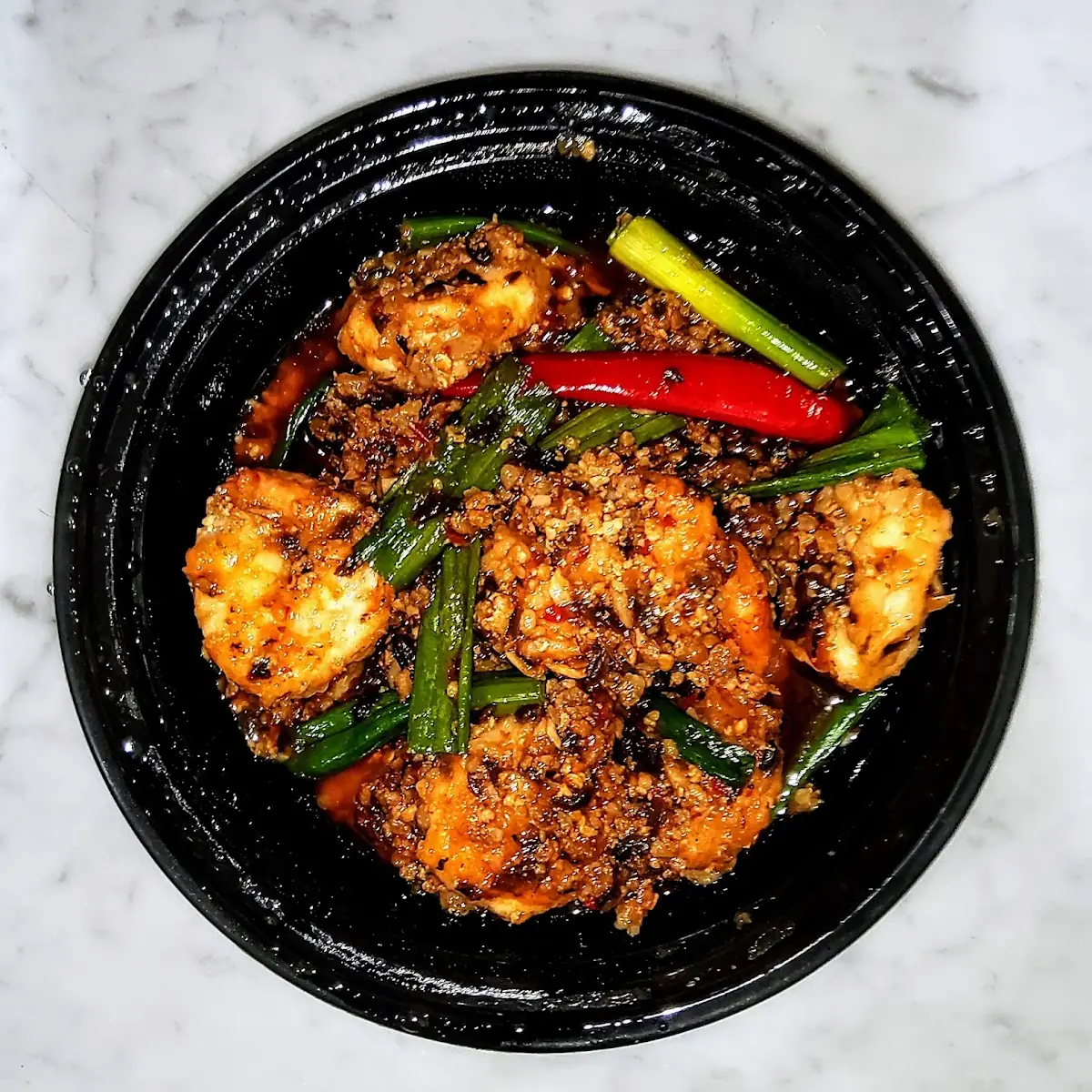 Pickled Szechuan Shrimp