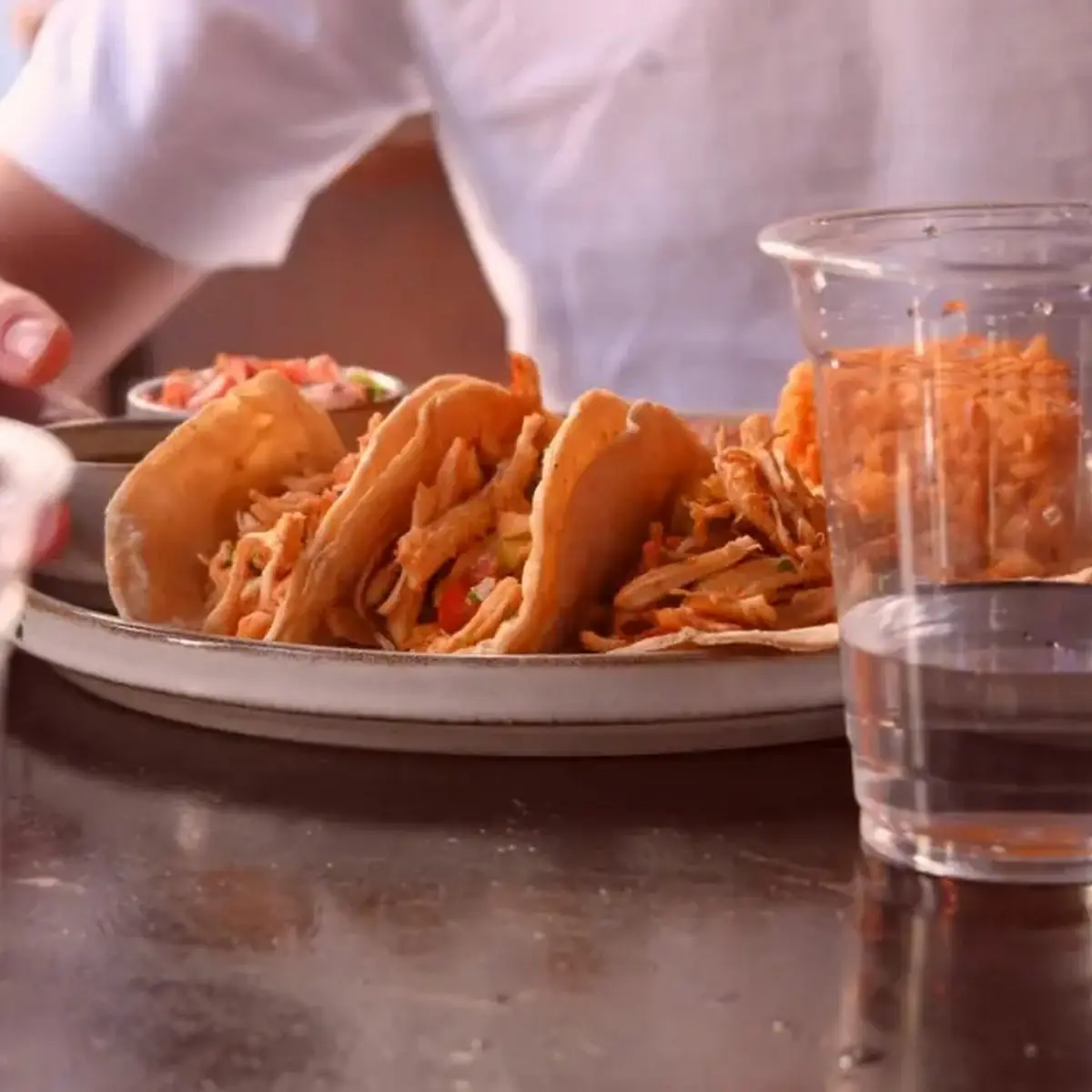 Spanish Rice Refried Beans