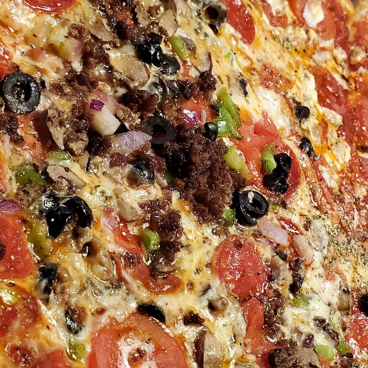 The Big One and Margherita Pizza