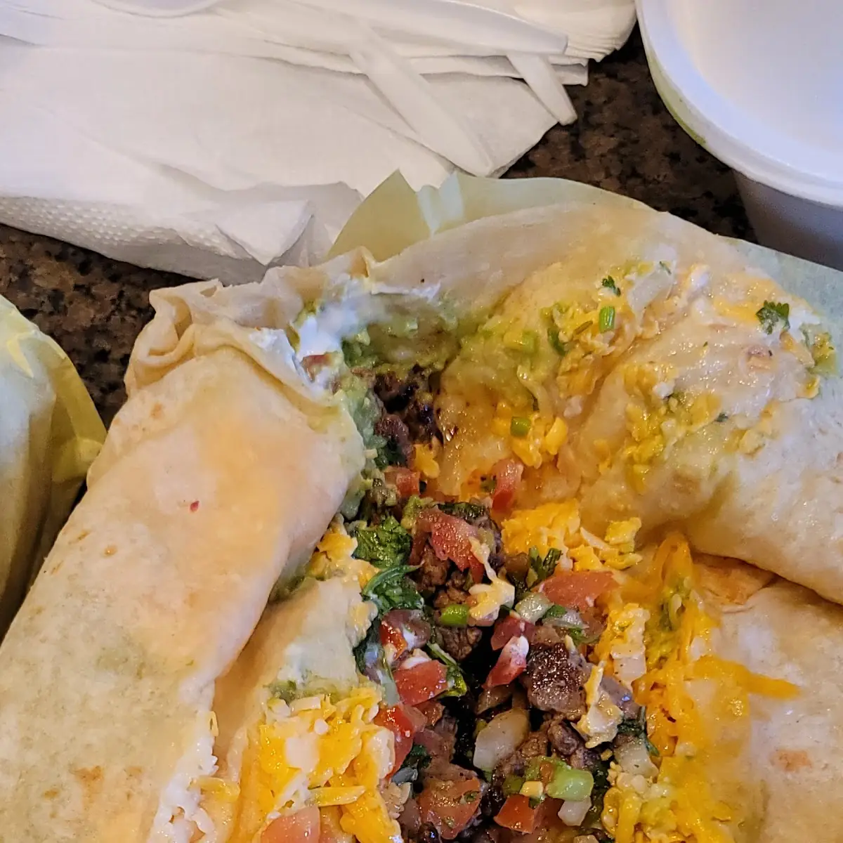 Carne Asada Burrito