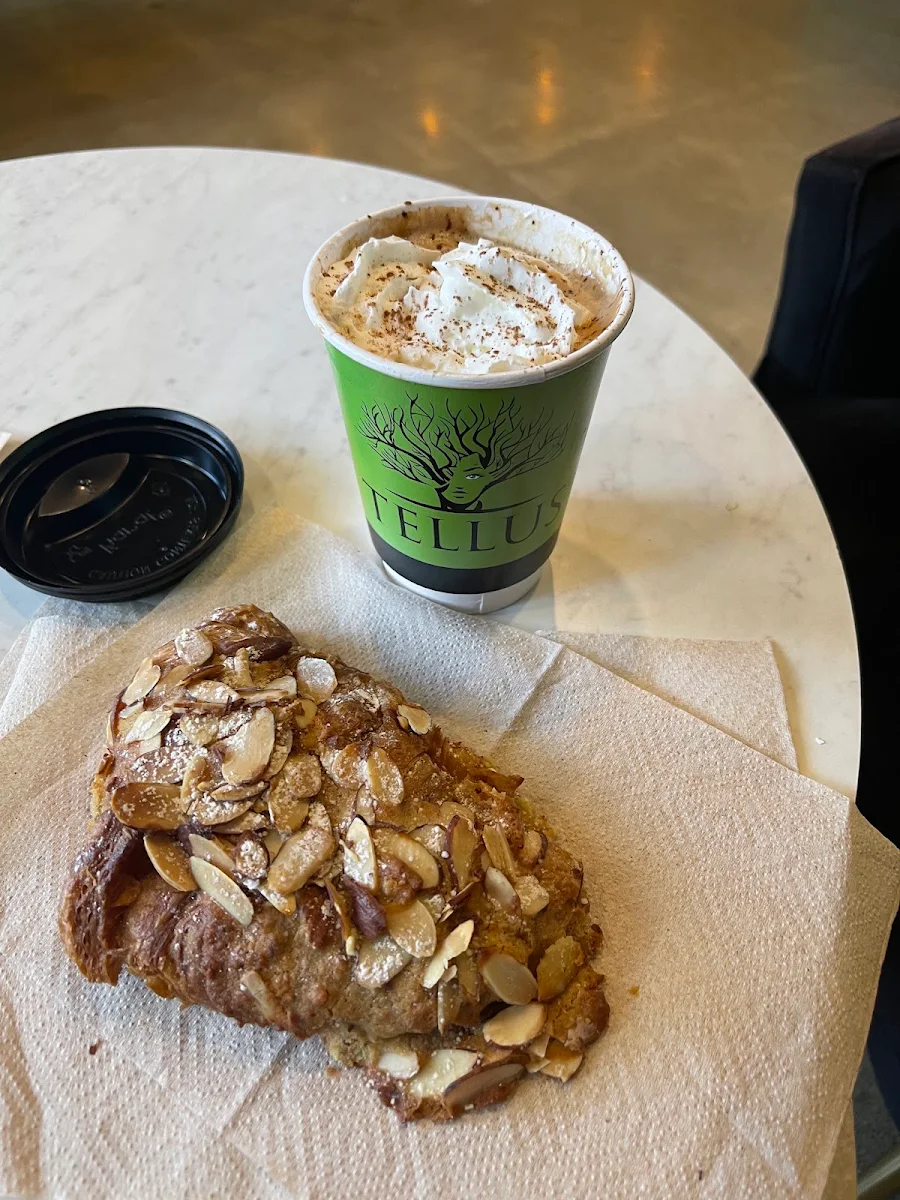 Mocha and Almond Croissant