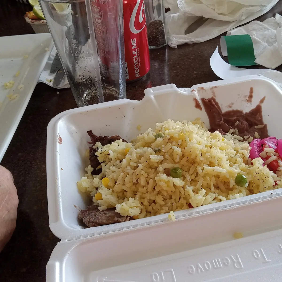 Rice and Goat Curry