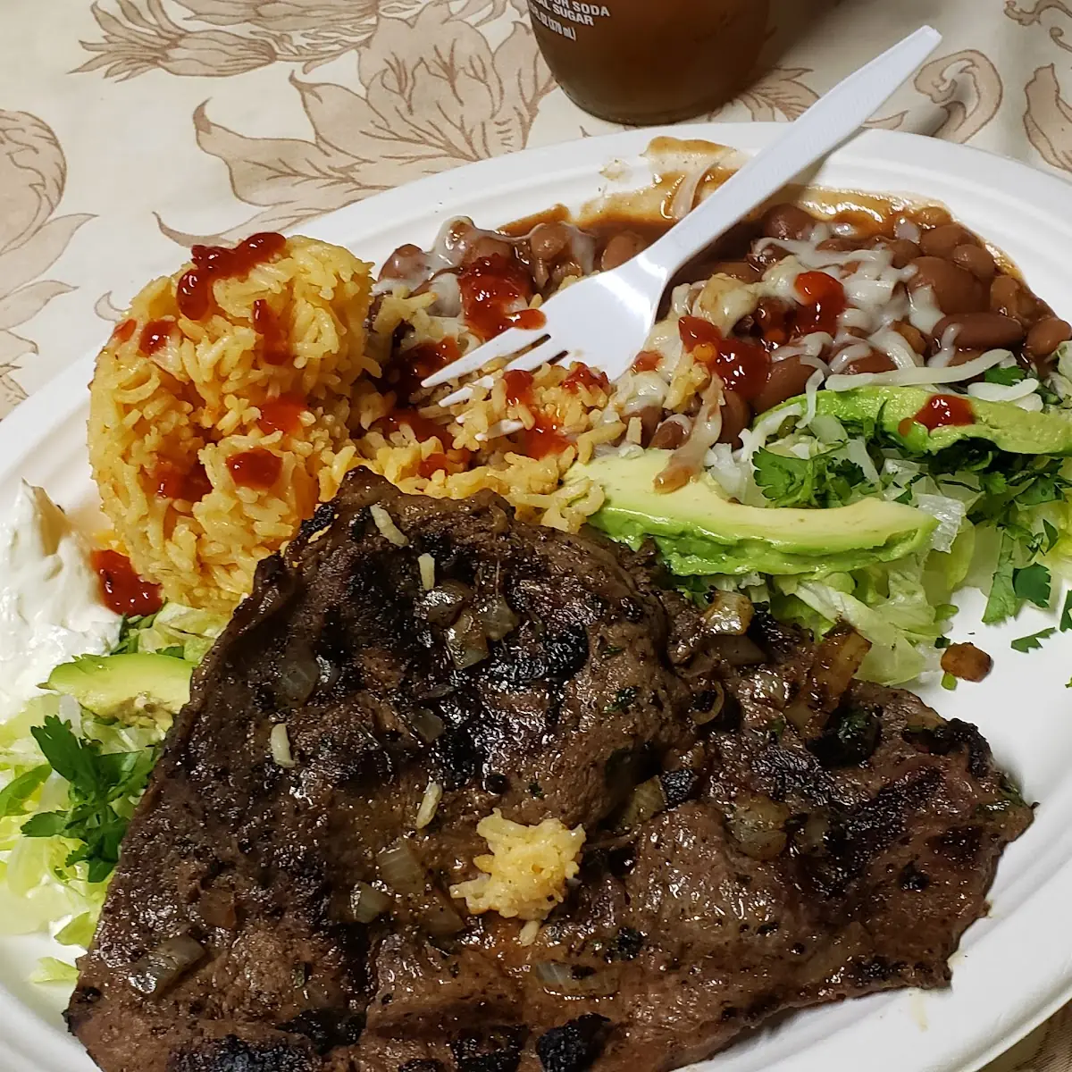 Plato Carne Asada