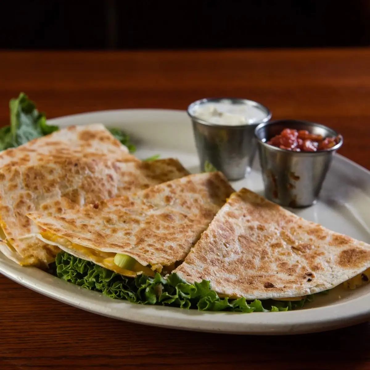 Buffalo Chicken Quesadilla
