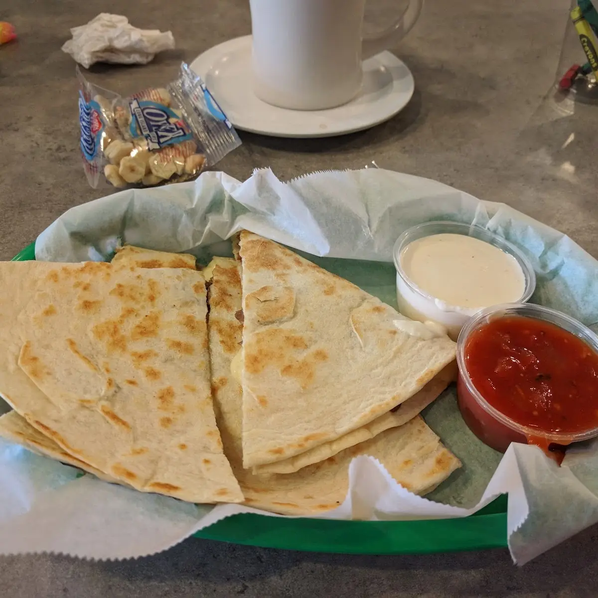 Pot Roast Quesadilla