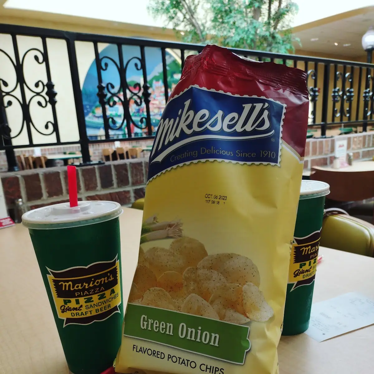 Green Onion Mikesell's Potato Chips