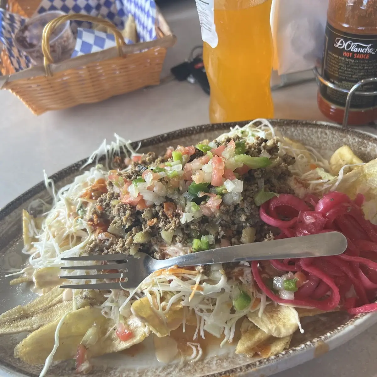 Tajadas Con Carne Molida