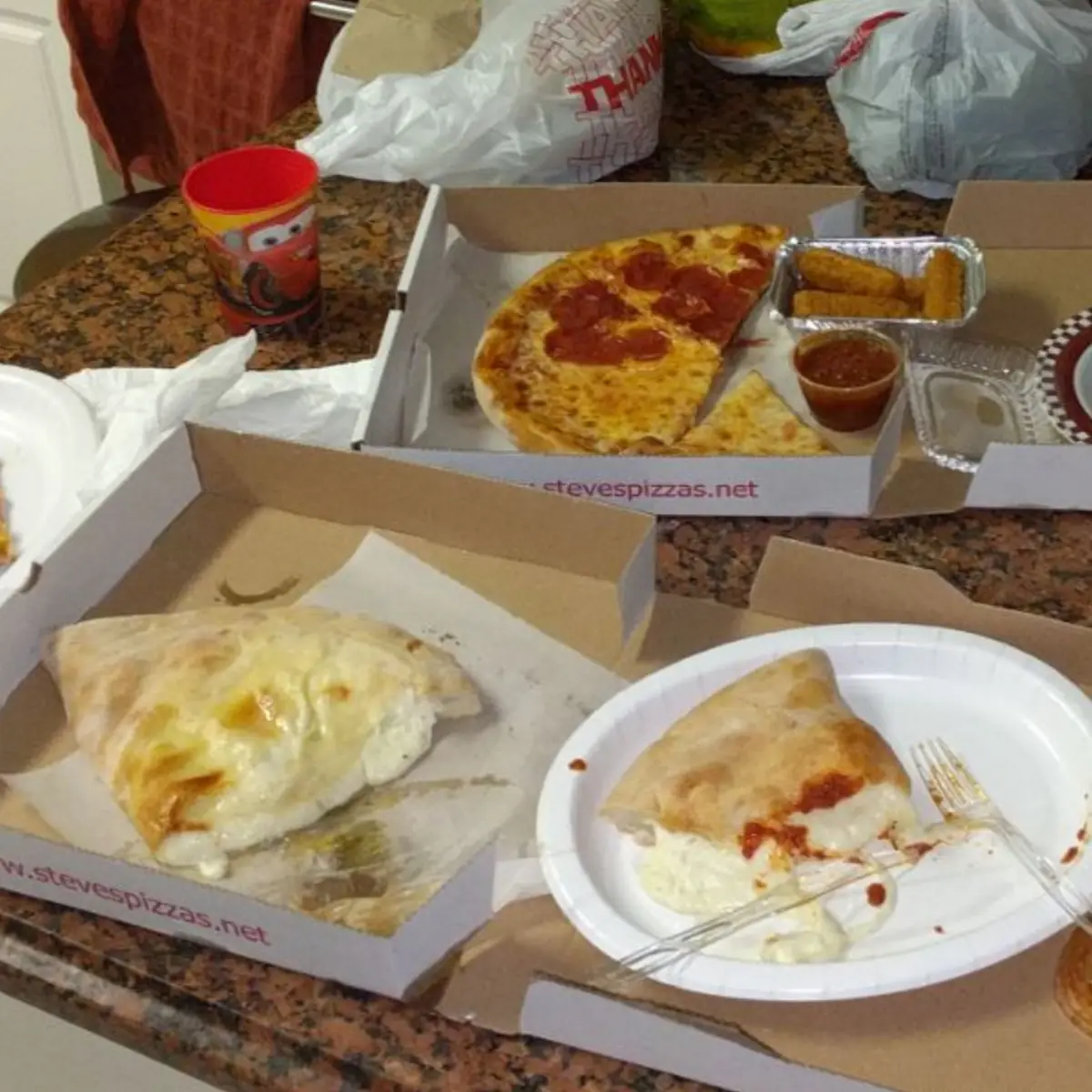 Pizza Calzone Cheese Sticks
