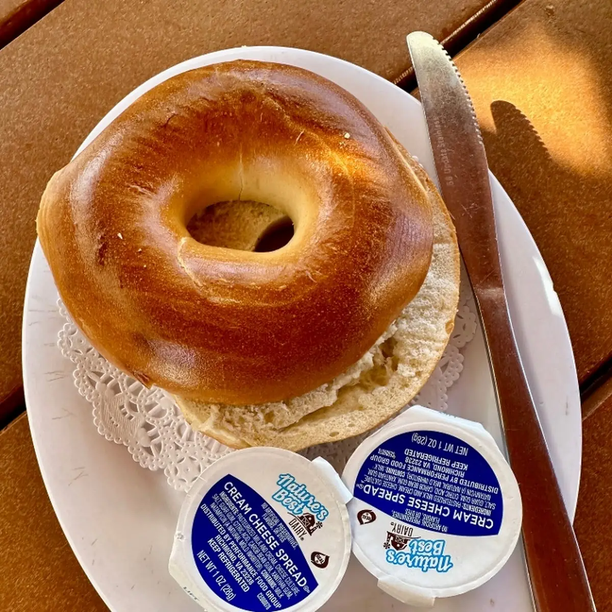 Bagel w Cream Cheese