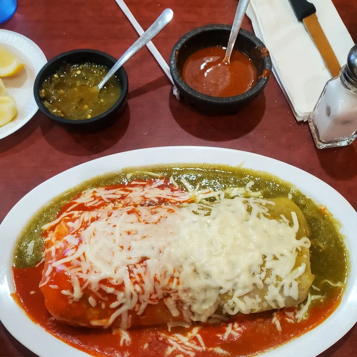 Burrito Mojado Wet Burrito
