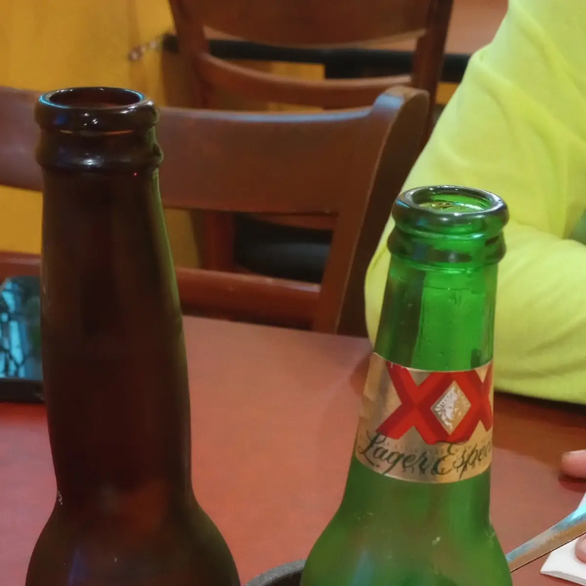 Pacifico Beer and Dos Equis Beer