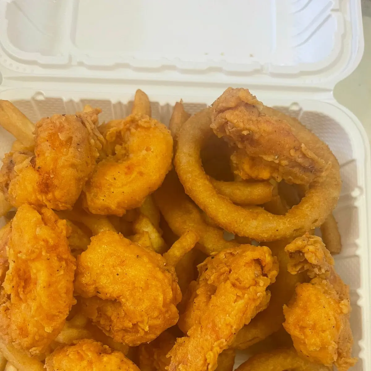 Fried Shrimp Plate