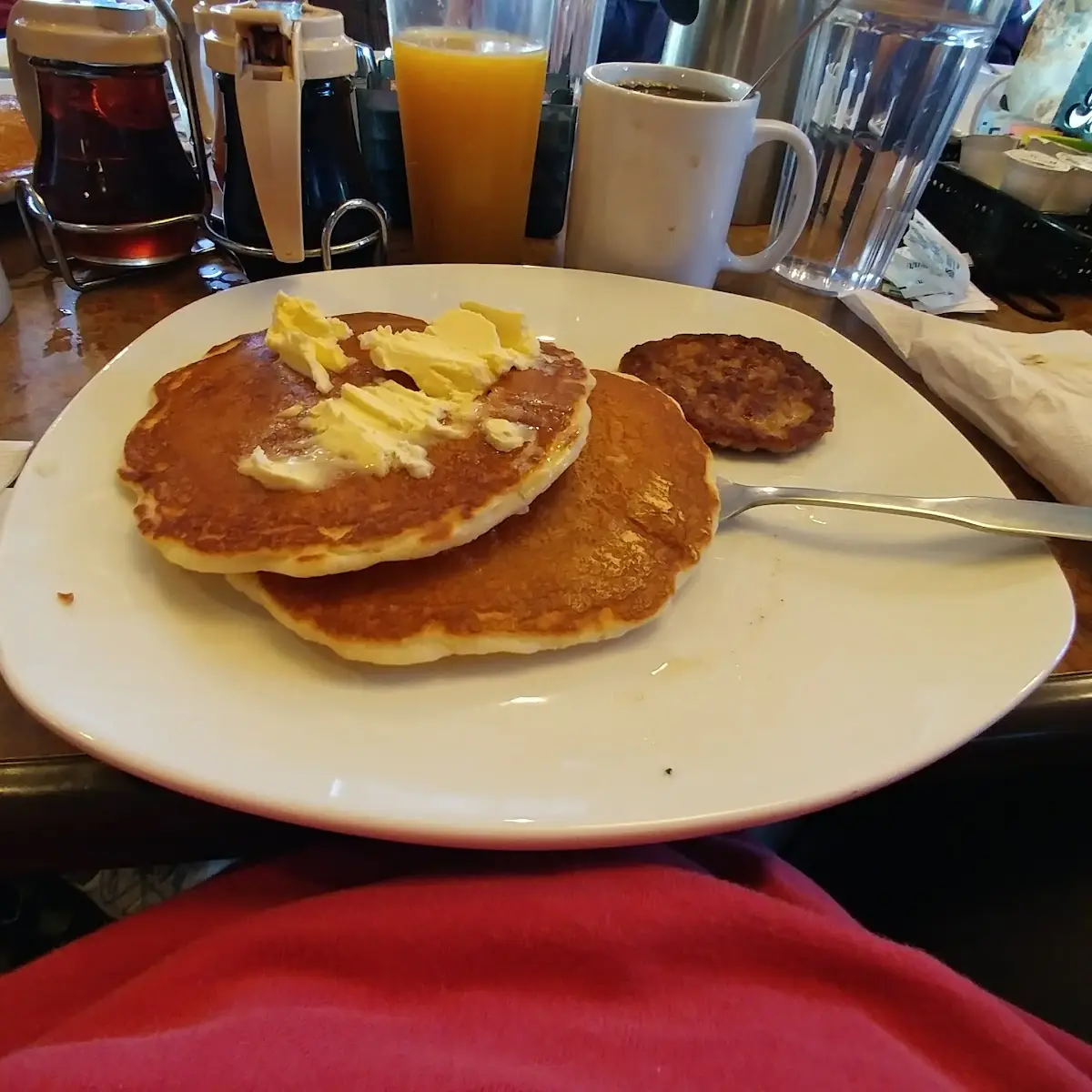 Pancakes w Sausage Patty