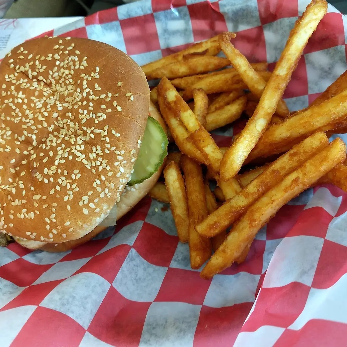 Cheeseburger & Fries