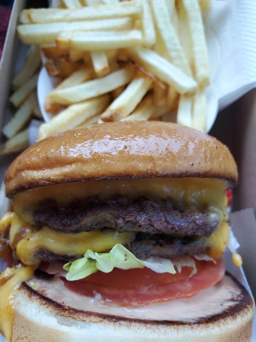 Double-Double with Grilled Onions