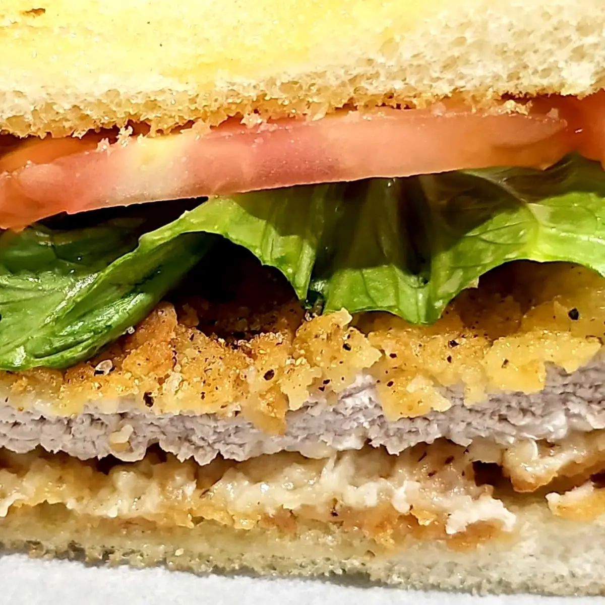 Fried Pork Chop Sandwich