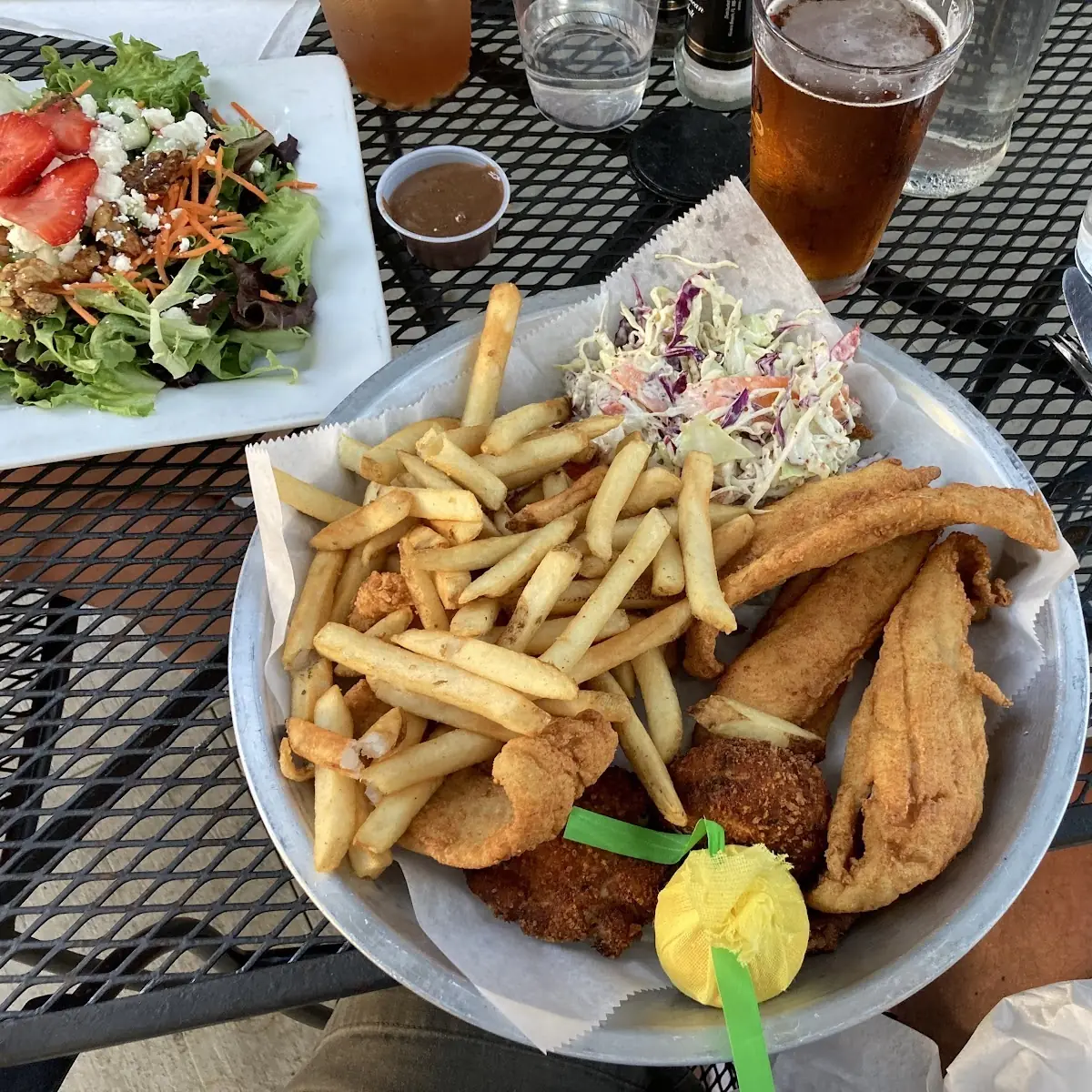 Crabby Fish and Chips