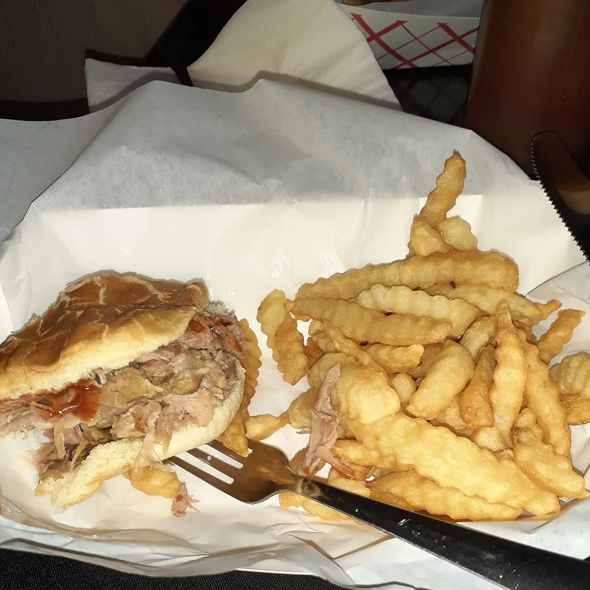 Pulled Pork Sandwich Platter
