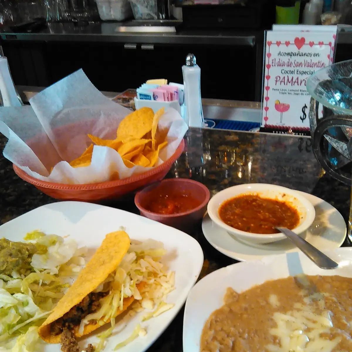 2 Lunch Special Chile Relleno