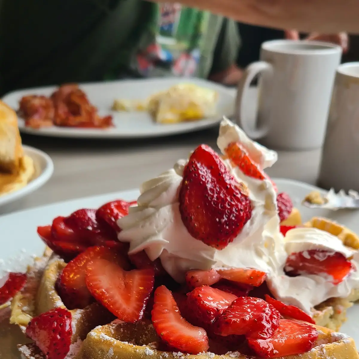 Strawberry Pancake Platter