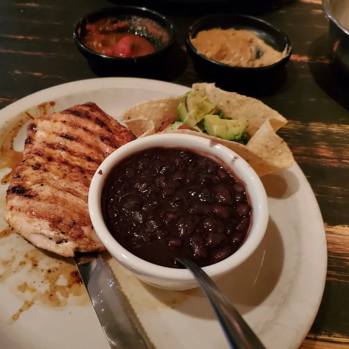 Salsa & Black Beans