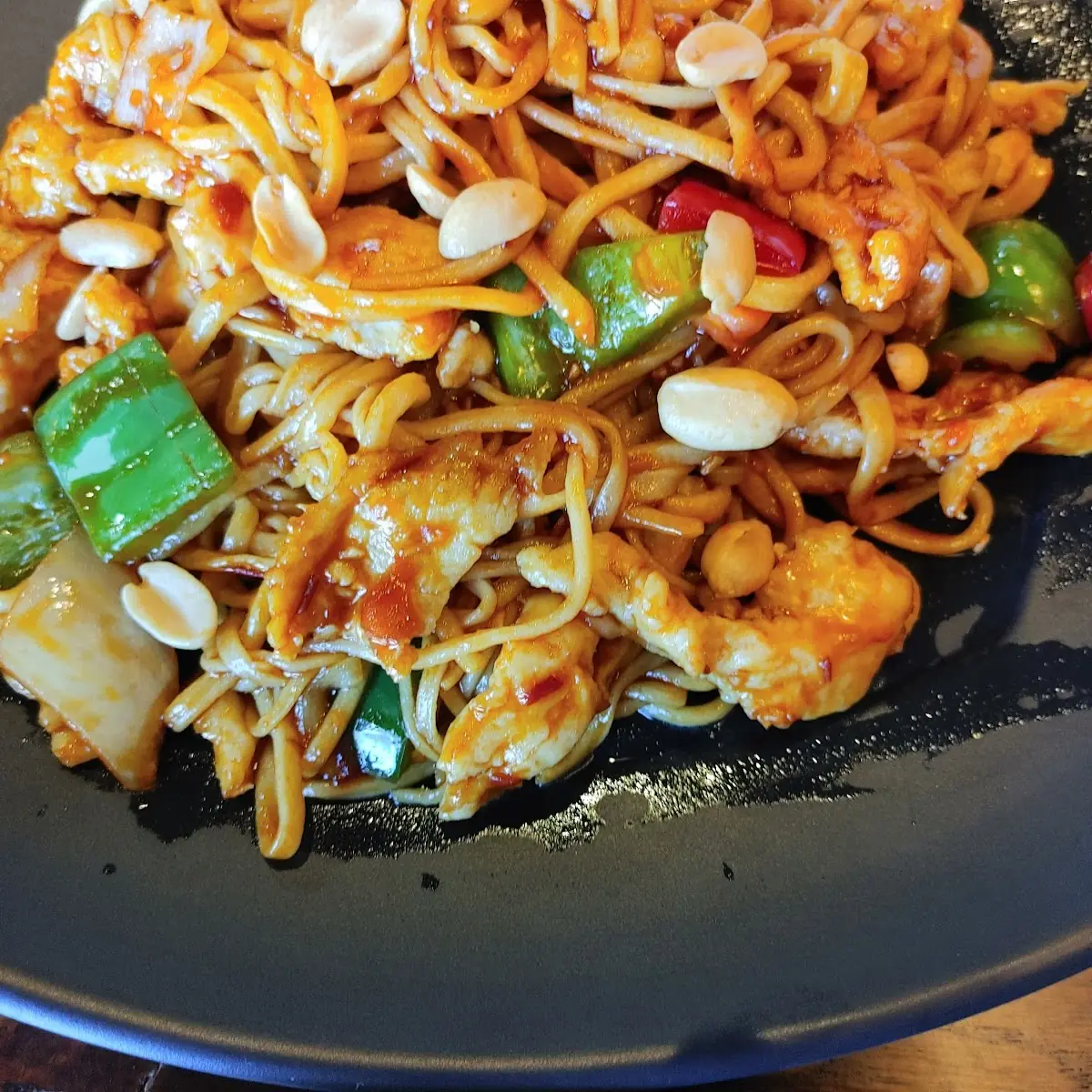 Kung Pao Chicken Noodle