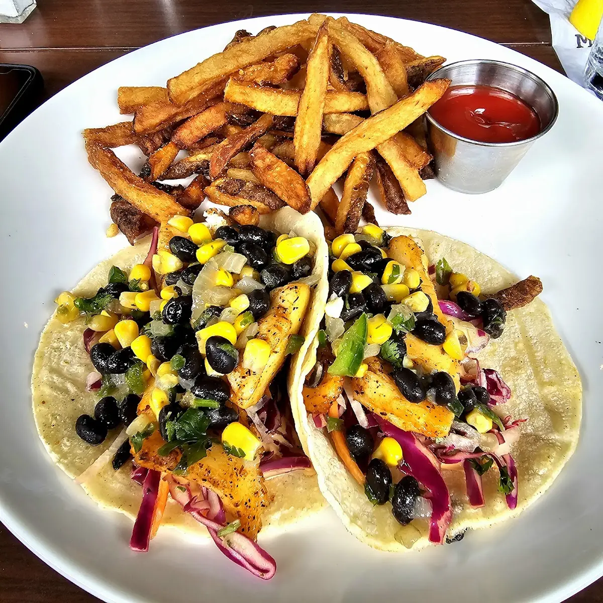 Fish Tacos & Fries