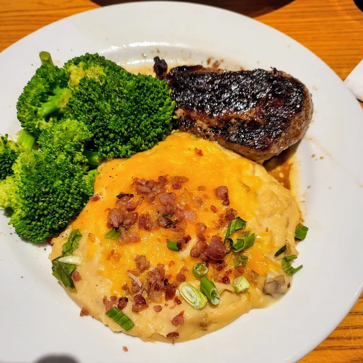New York Steak and Mashed Potato