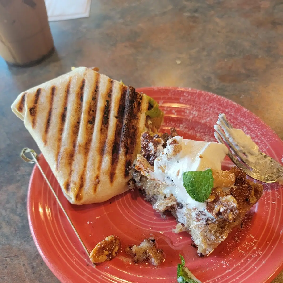 Breakfast Burrito Bread Pudding
