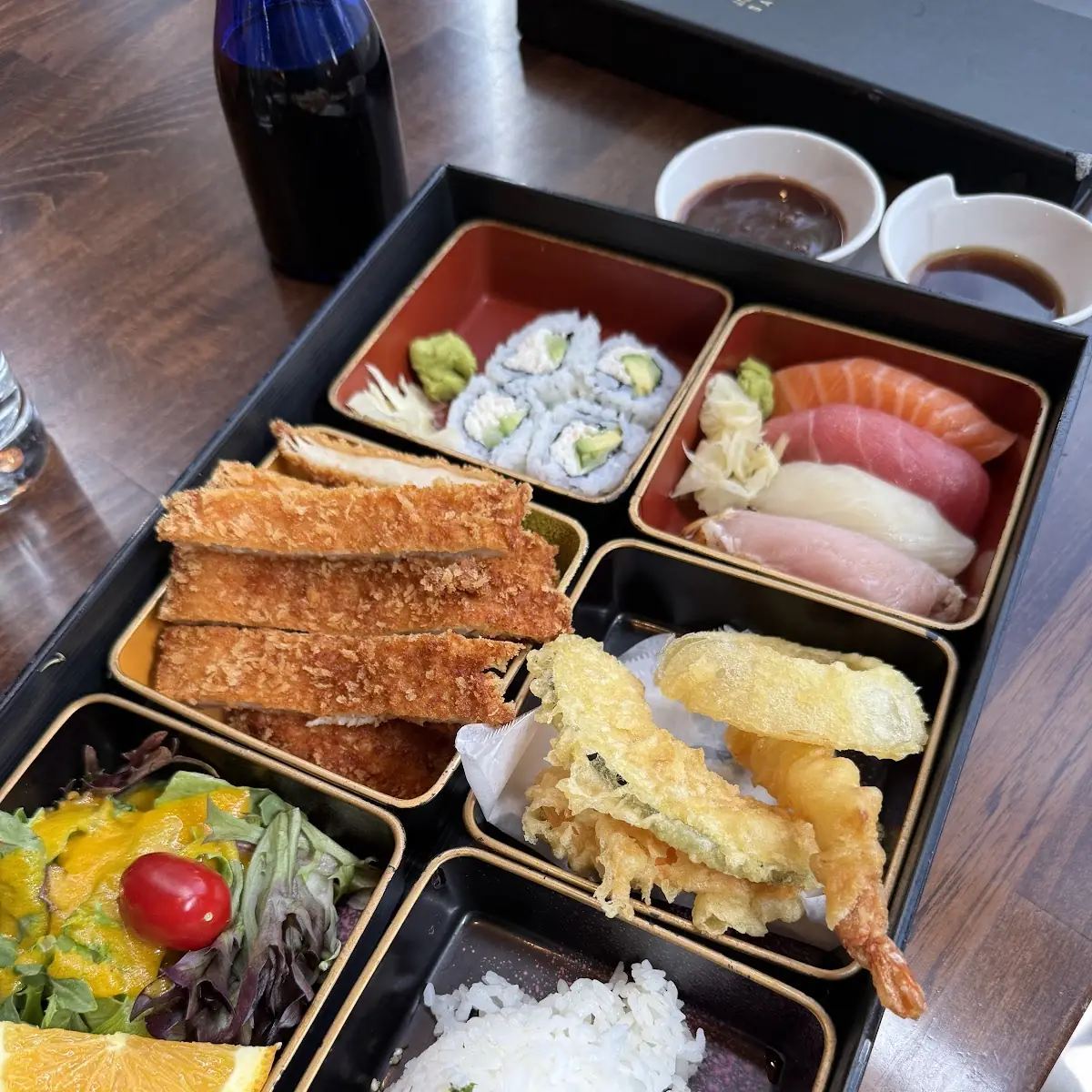 Salmon Bento Box