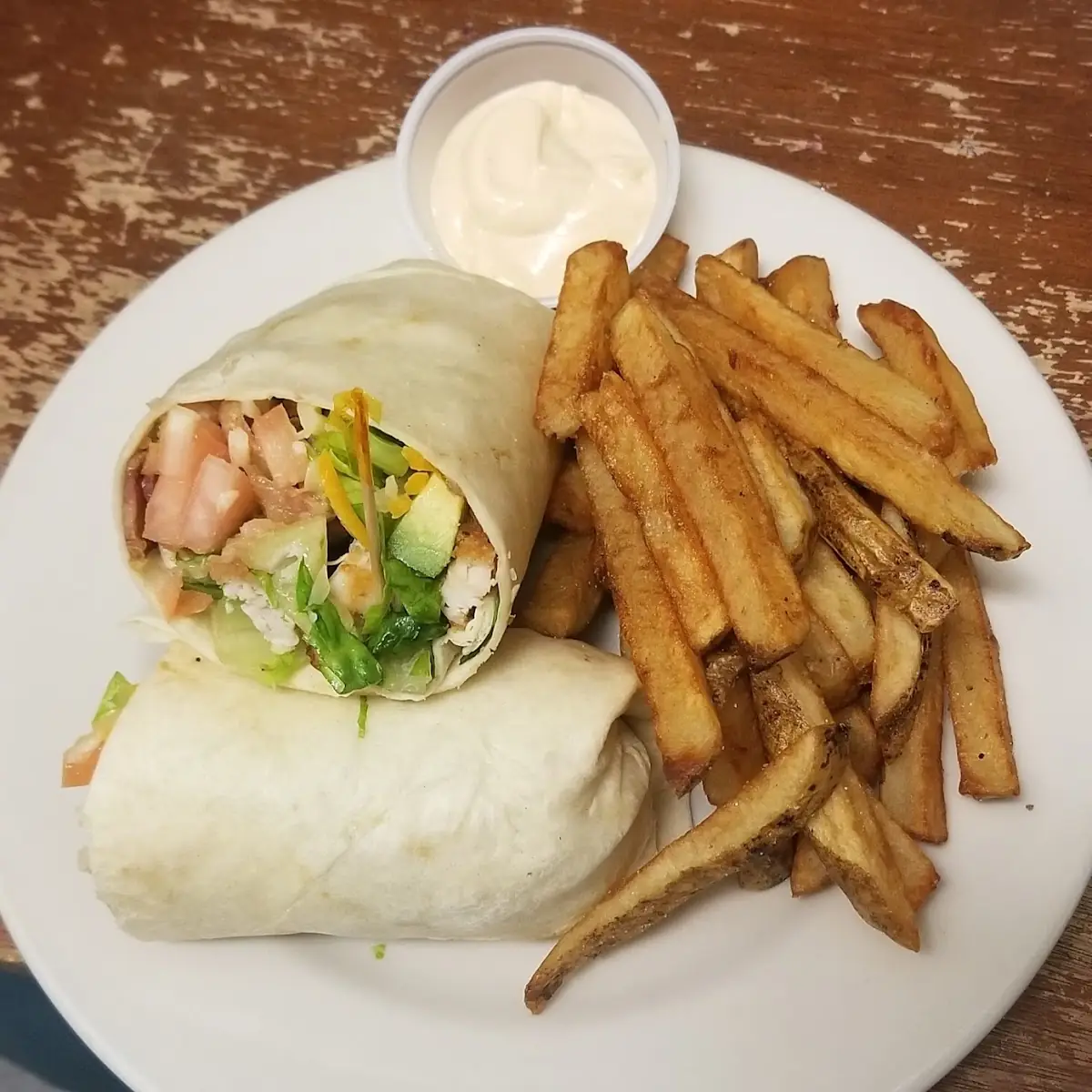 Grilled Chicken Caesar Wrap