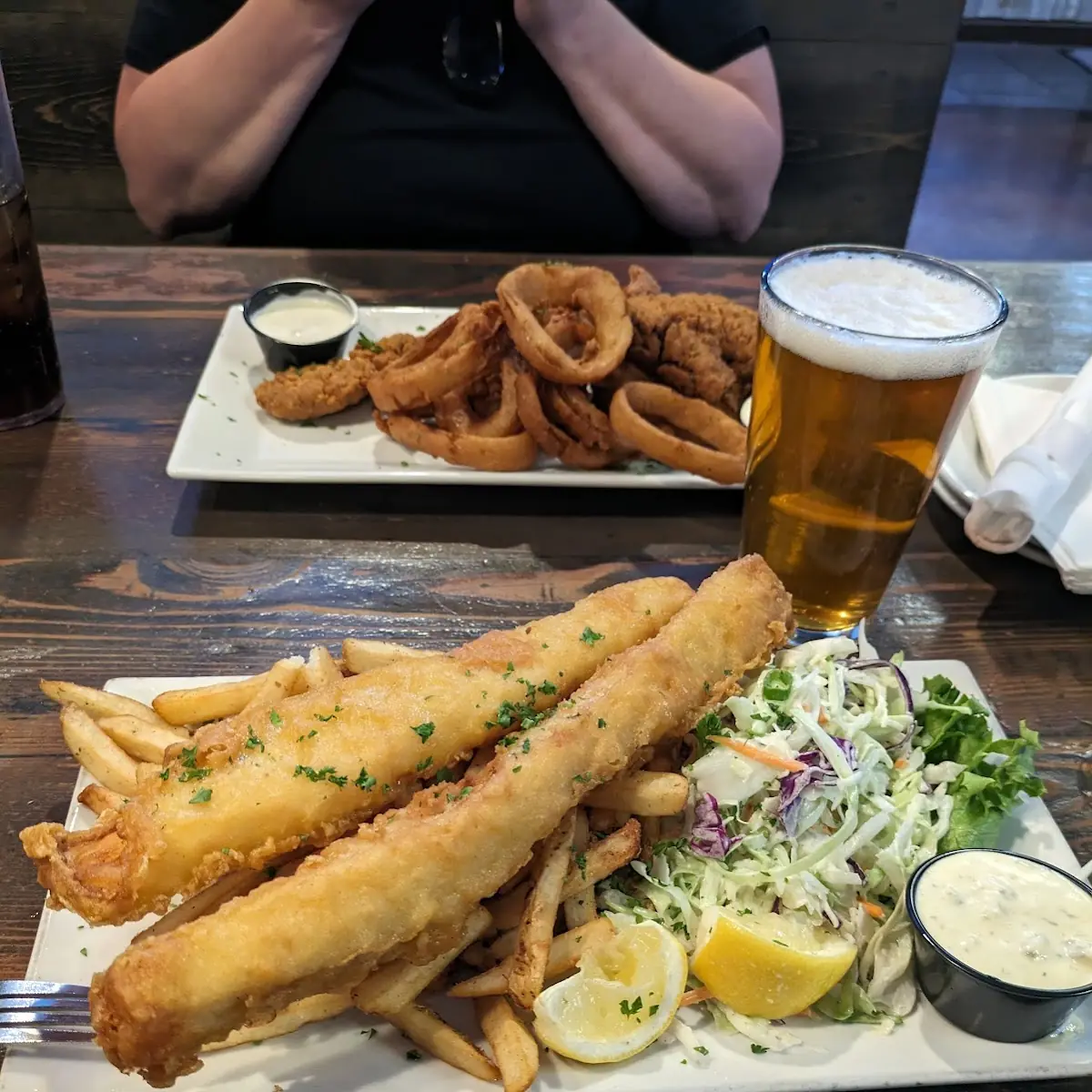 Ale Battered Fish & Chips